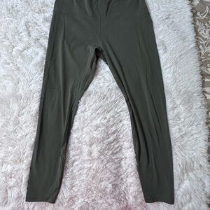 Avia Olive Green Activewear Leggings